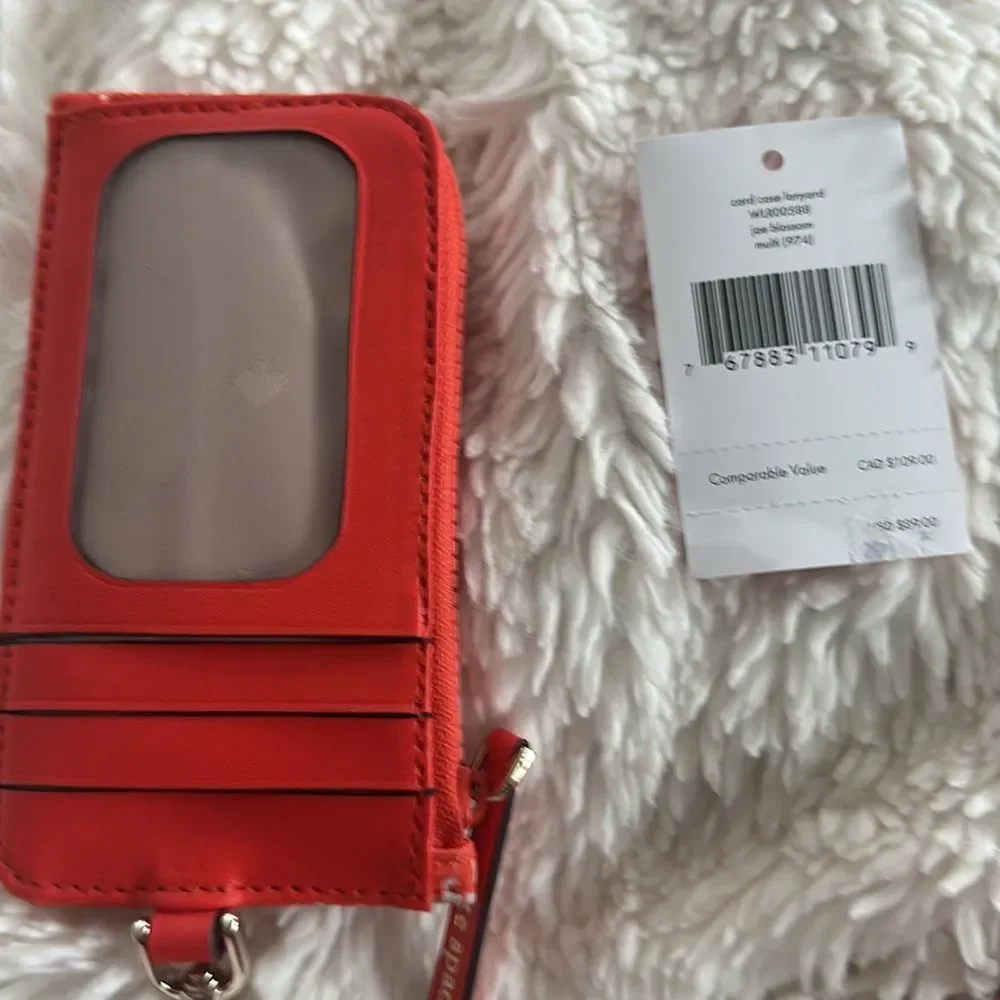 Kate Spade ♠️ Card Case Lanyard